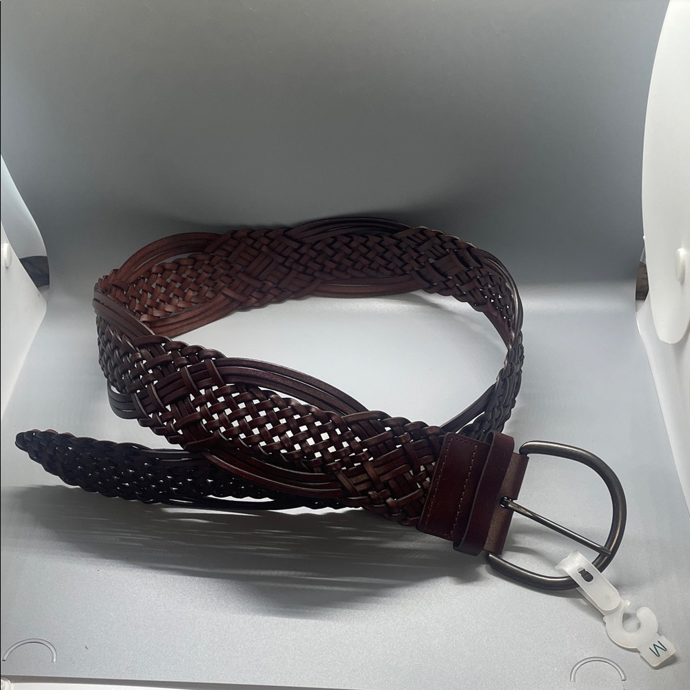 Women’s Braided Belt - Brown